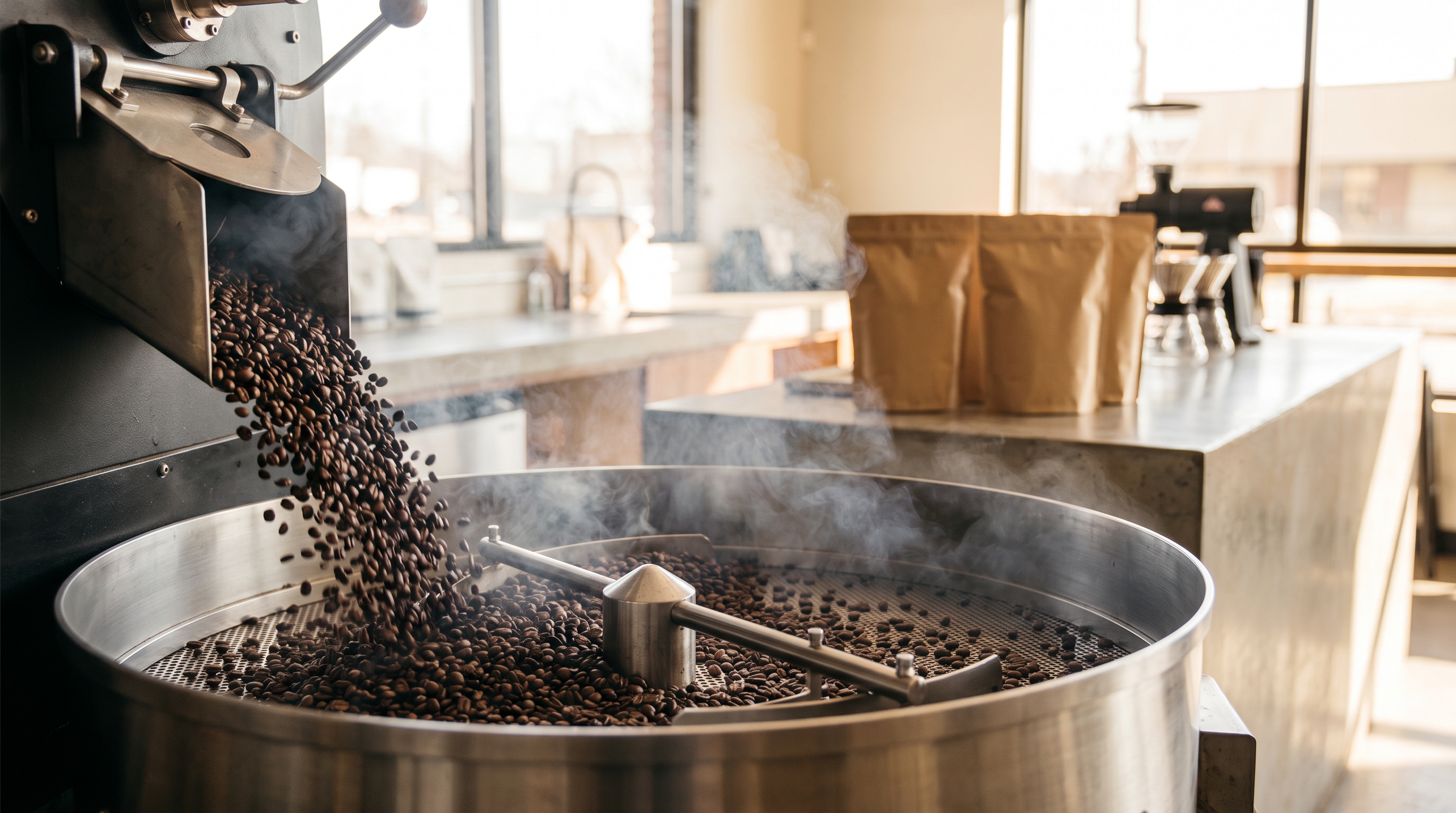 AI-generated featured image for Roast-to-Order vs. Supermarket Coffee: The Science of Freshness and Direct Delivery